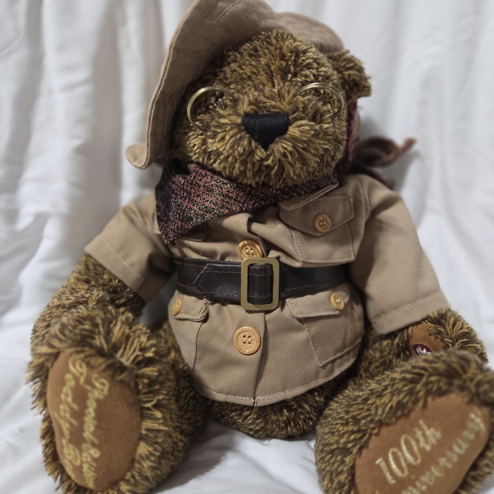 Explorer Teddy Bear with Tan Jacket